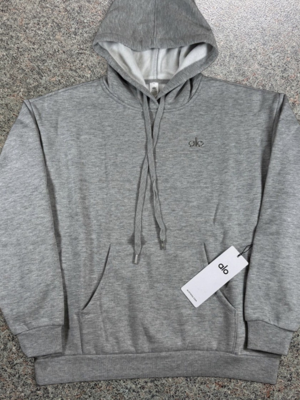 ALO Yoga Men's Grey Hoodie